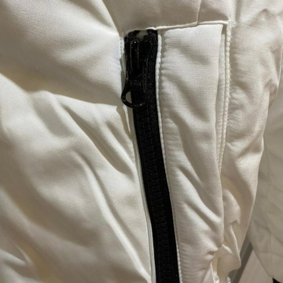 Lane Bryant pure white hooded puffer parka - Plus 18 / 20 - Picture 3 of 6